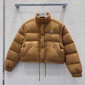 Moncler Women's Tan Puffer Jacket